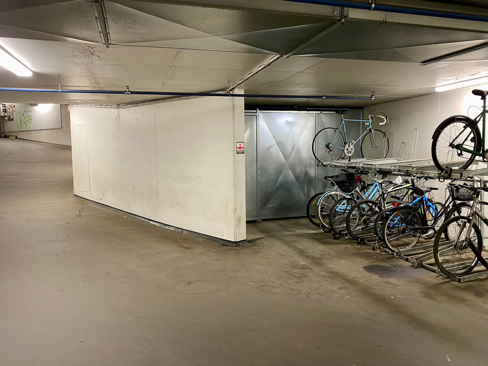 Sykkelparkering Galleribilde