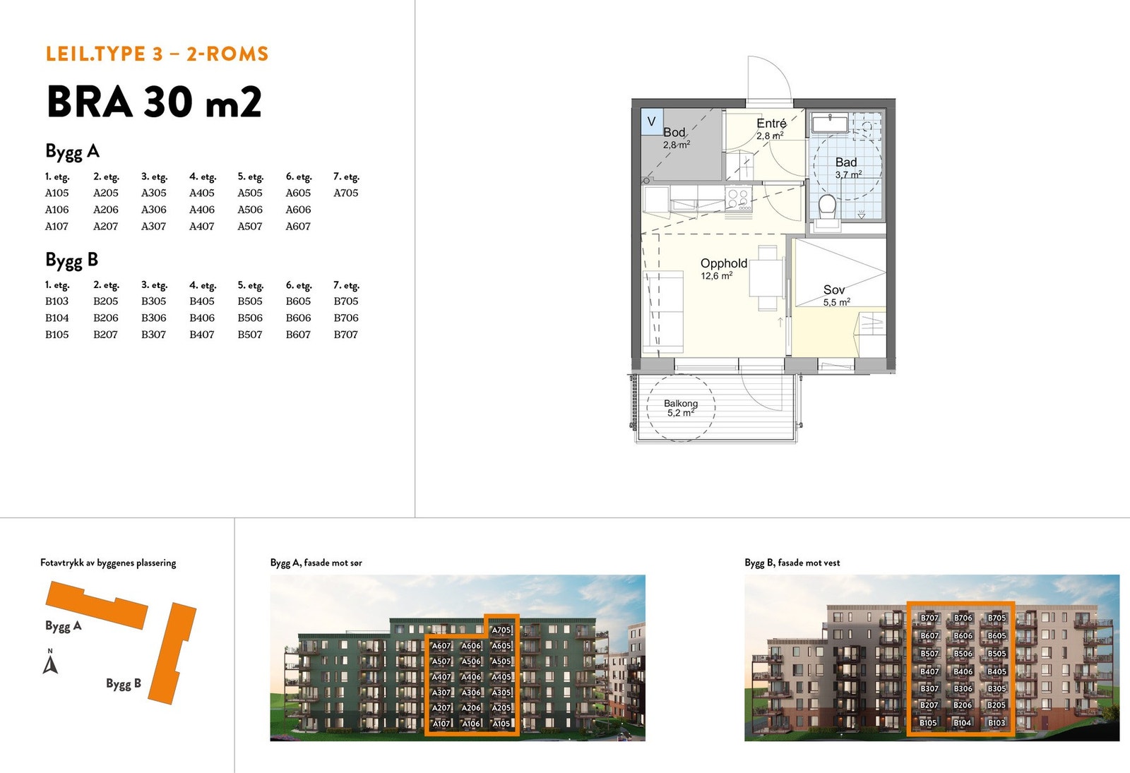 Plantegning. Leiligheten har estimert ferdigstillelse sommer 2026. Galleribilde
