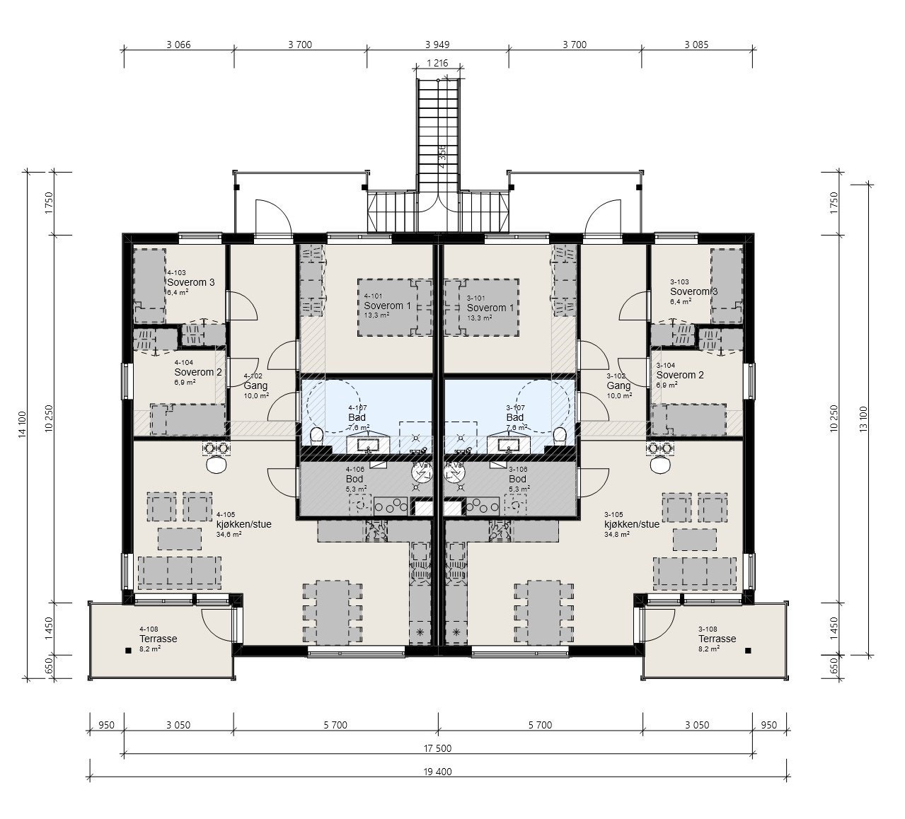 Plantegninger Galleribilde