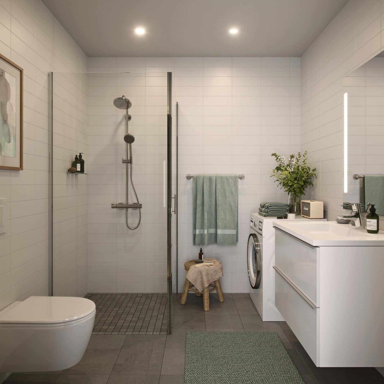 Standard baderom Galleribilde