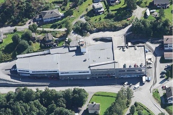 Rovenveien 125 fra luften Galleribilde