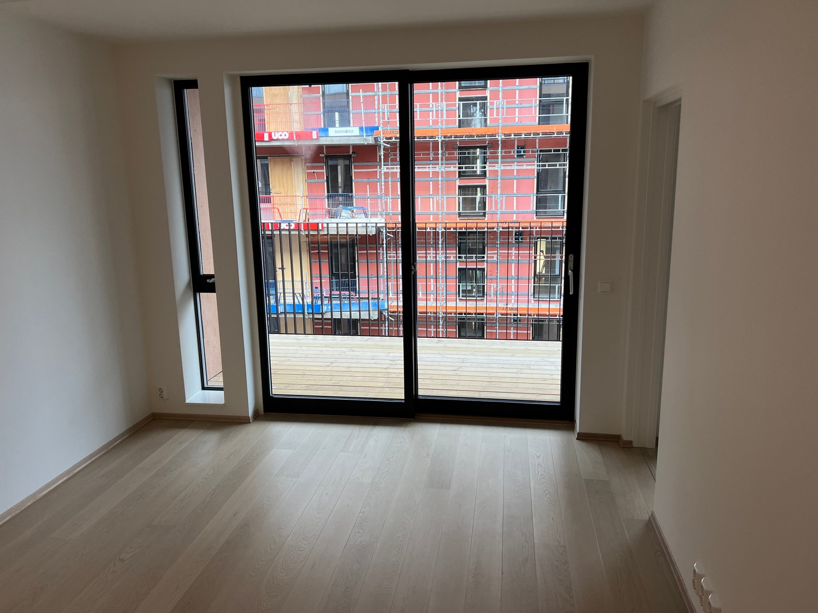 Fra stue mot terrasse Galleribilde