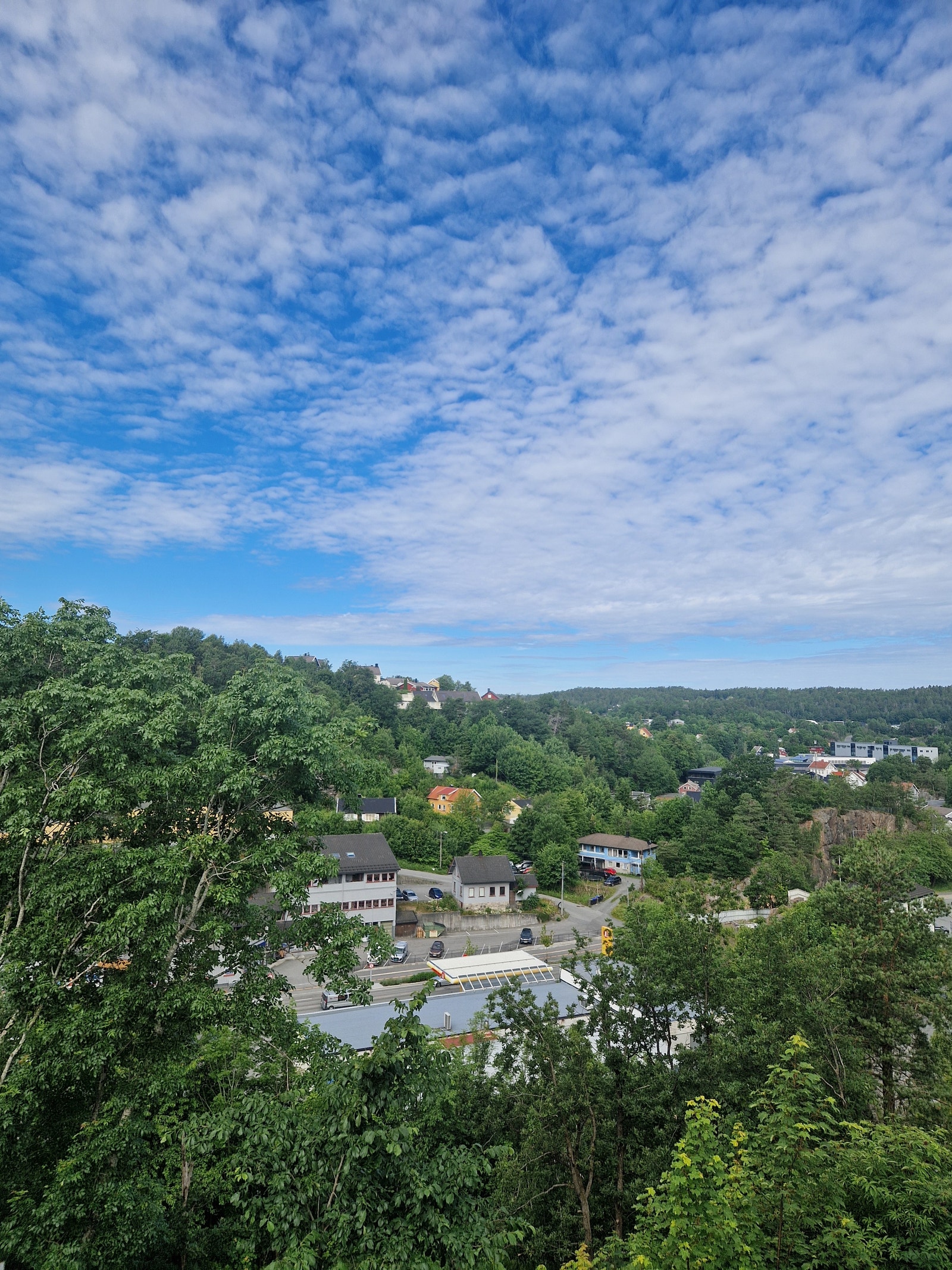 Utsikt nord Galleribilde
