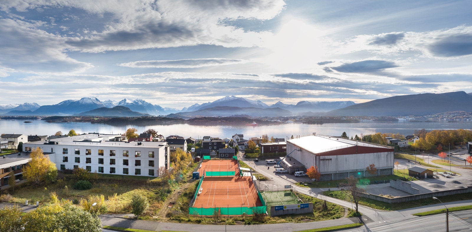 Det er en fantastisk utsikt fra tomten Galleribilde