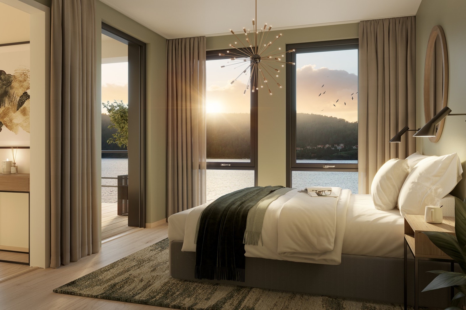 Tenk å våkne til bølgeskvulp, hver eneste dag Galleribilde