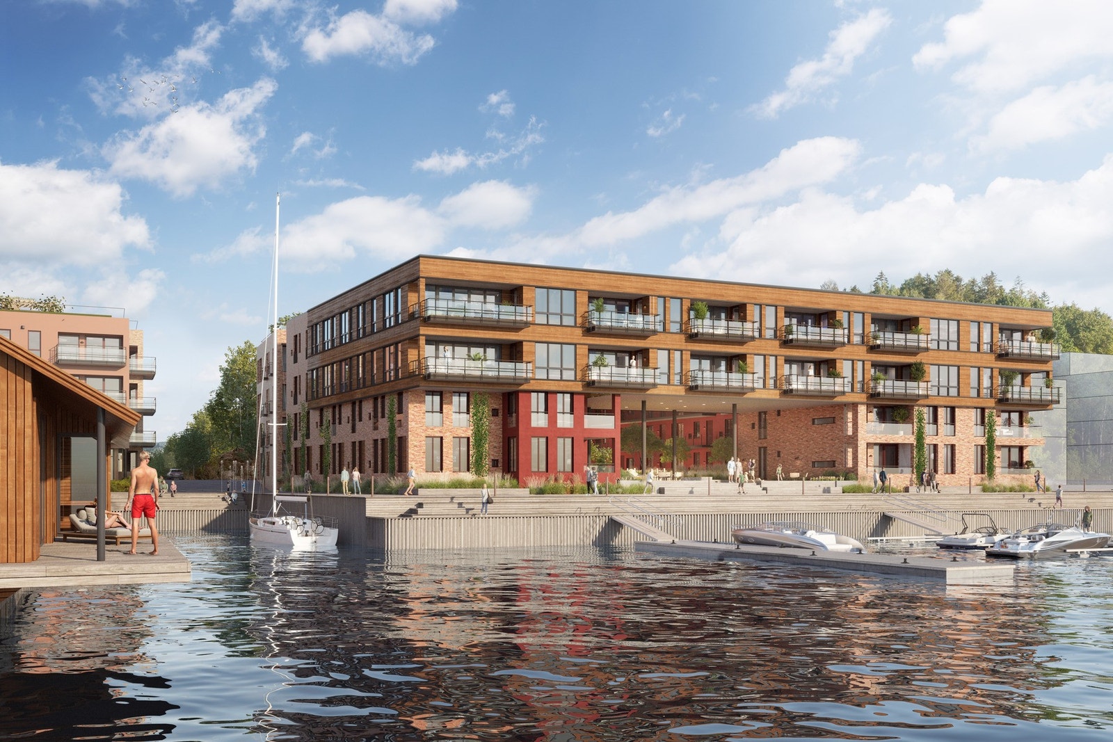 Velkommen til Bryggepromenaden 3! Galleribilde