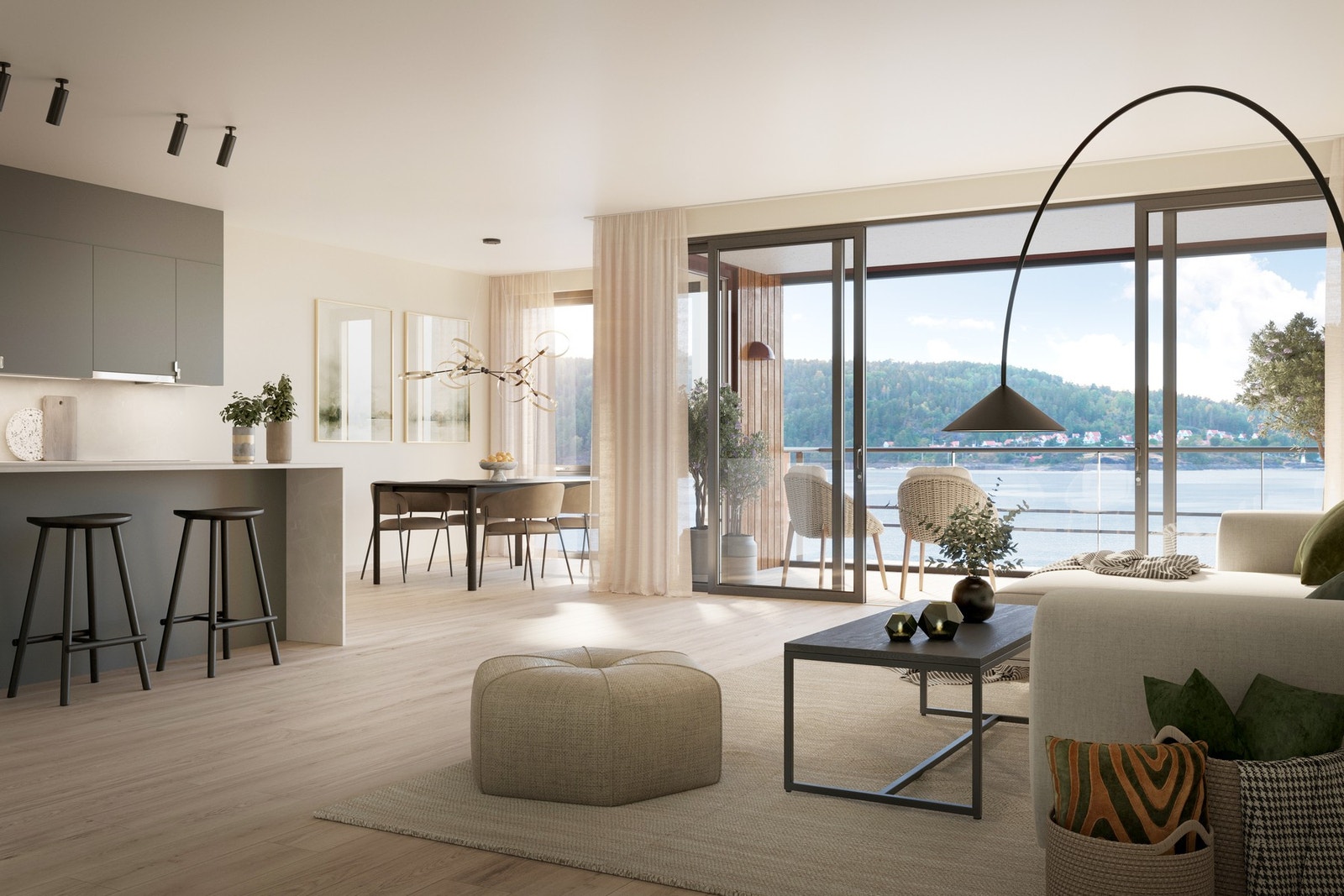 Kjøkkeninnredning fra kvalitetsleverandøren Drømmekjøkkenet Galleribilde