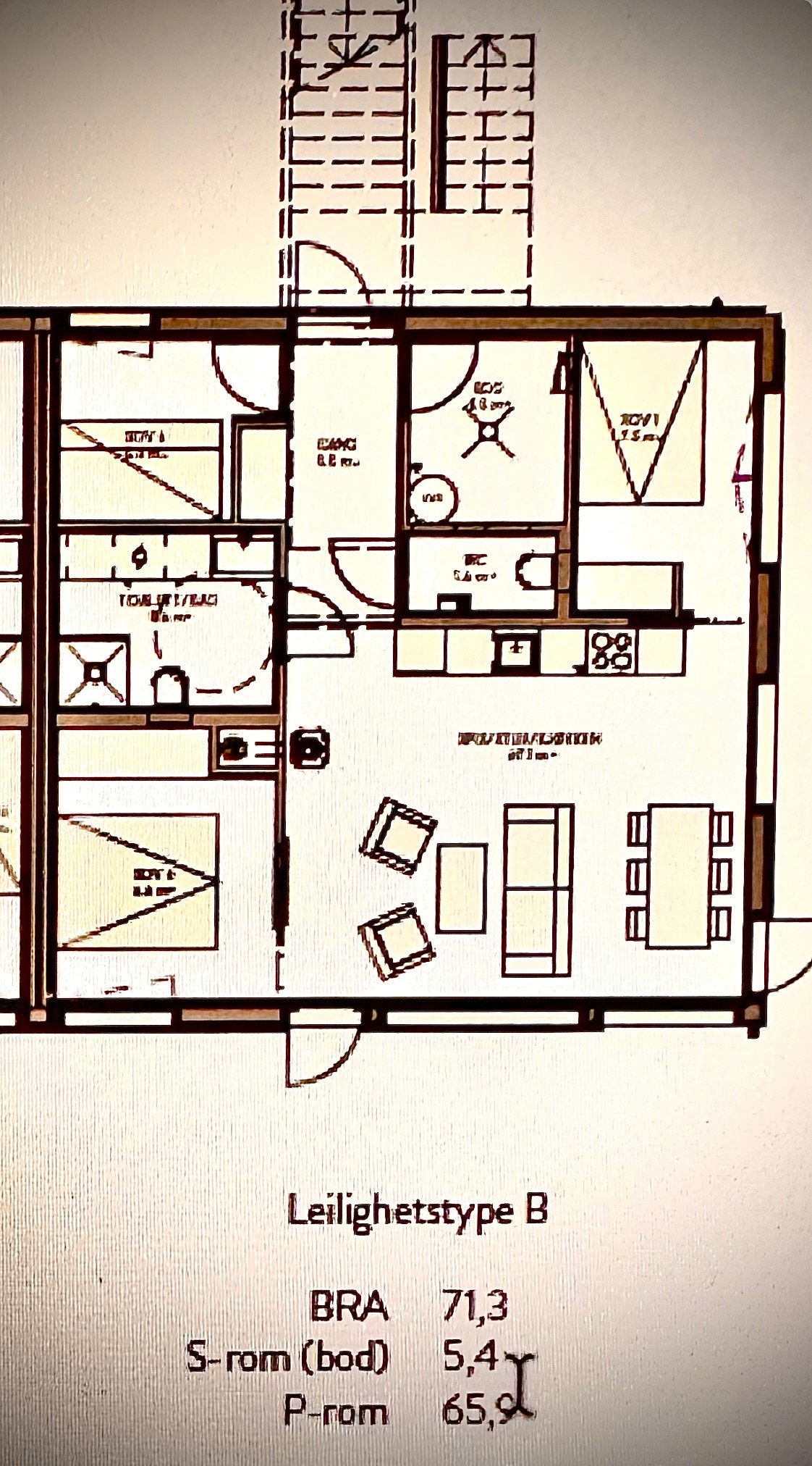 Smart planløsning. Galleribilde
