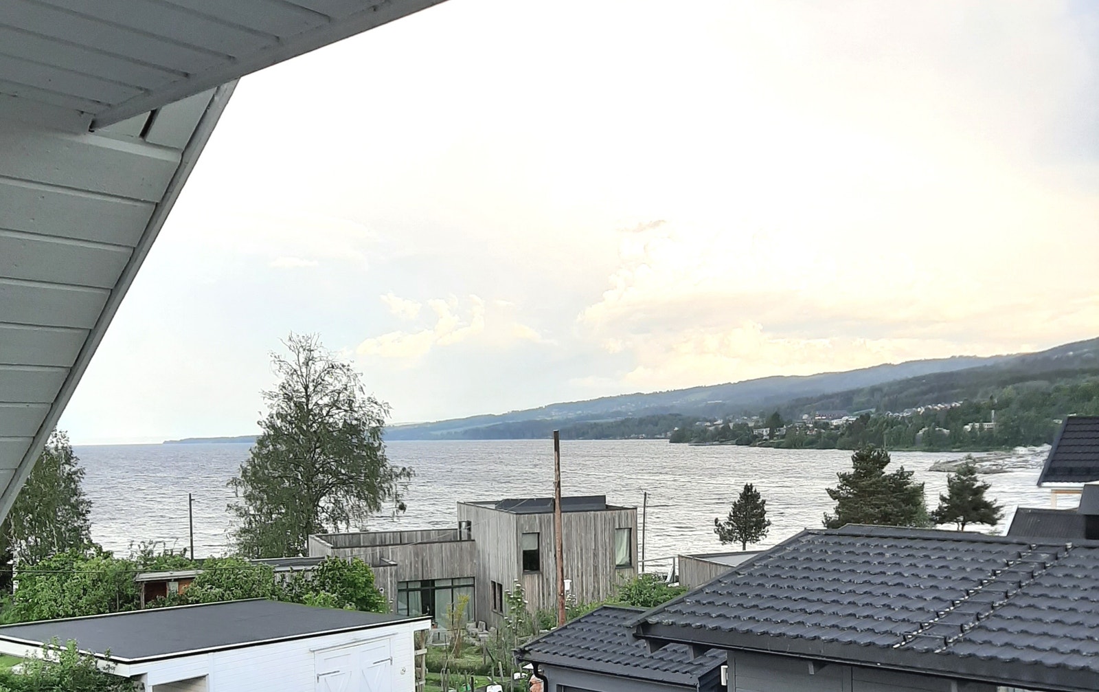 Utsikt fra veranda Galleribilde