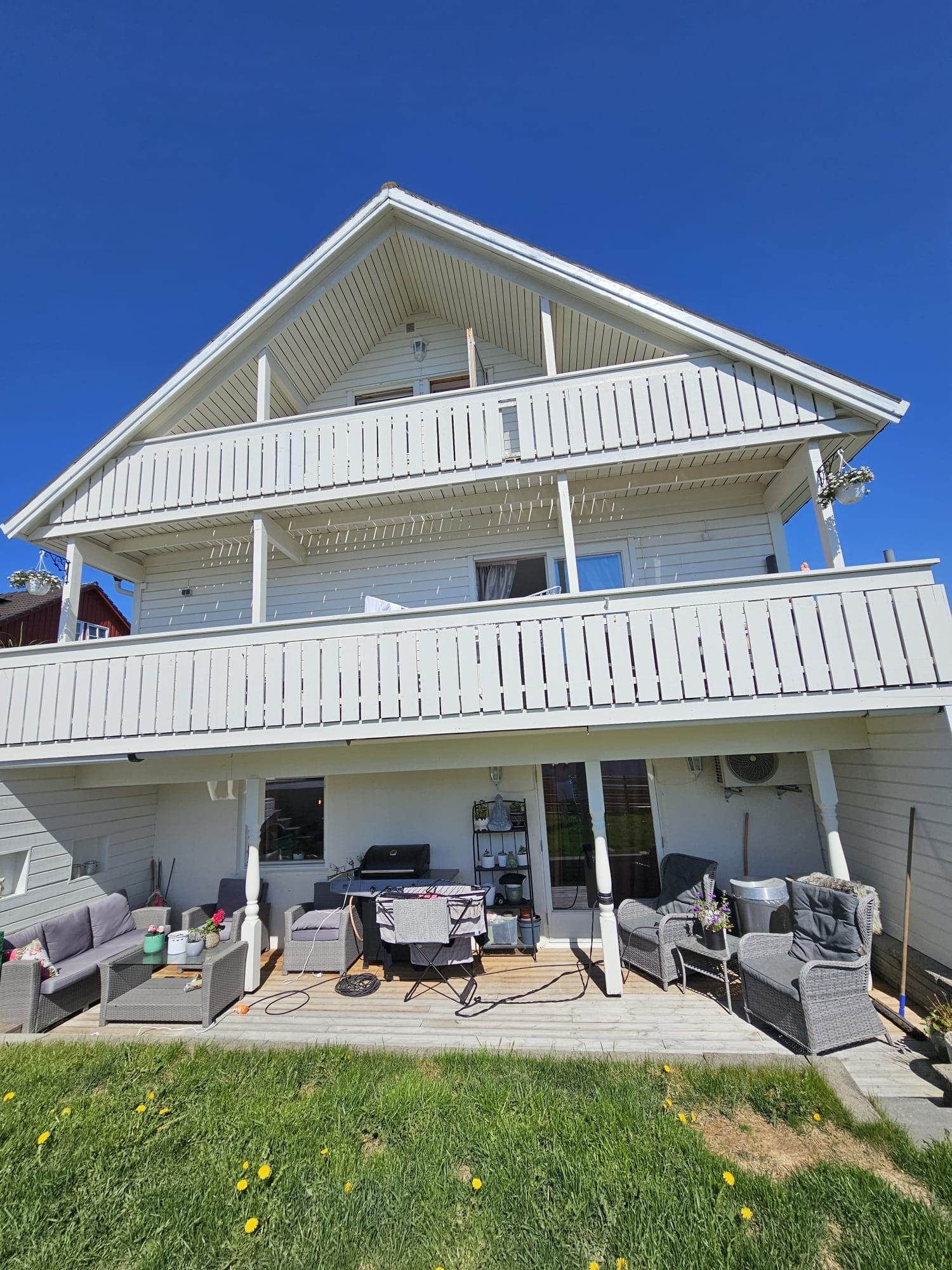 Flott uteplass Galleribilde