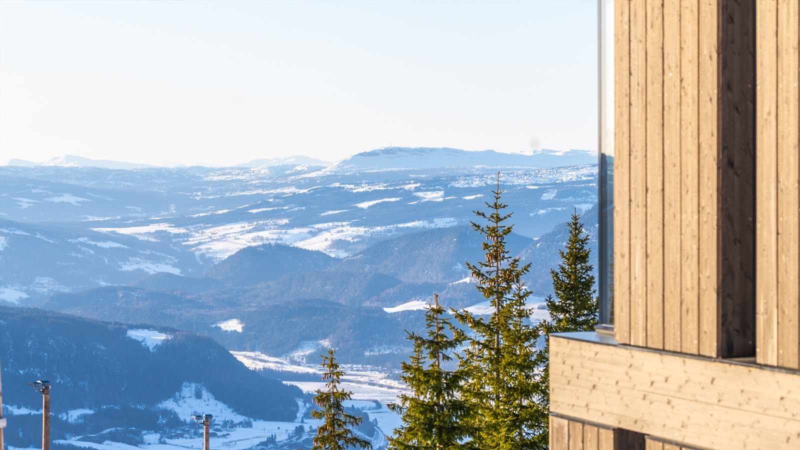 Fantastisk skue mot Jotunheimen Galleribilde