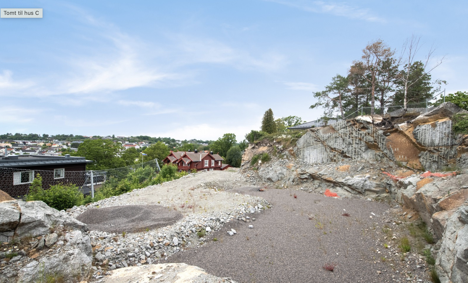 Tomt til hus C Galleribilde