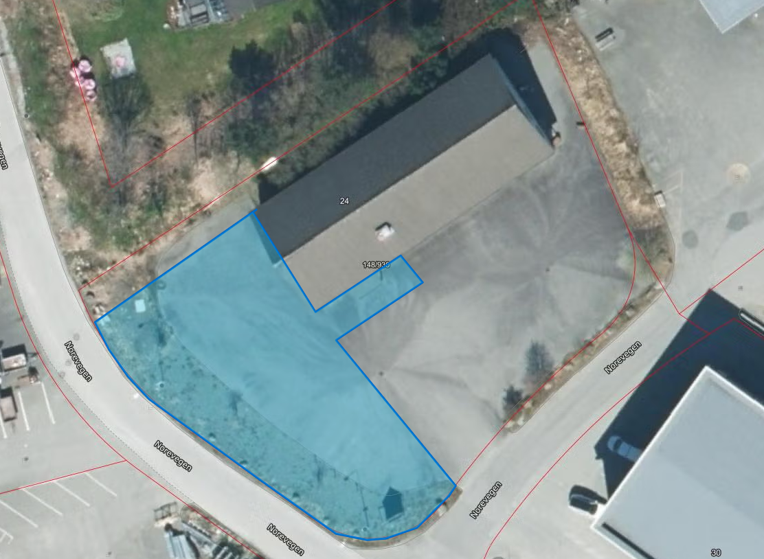 Tilgjengelig uteareal - Ca 700 m2 Galleribilde