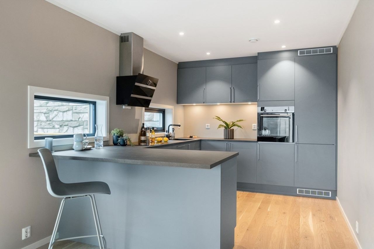 Fin barløsning som gir gode muligheter for sosial omgang med resten av familien Galleribilde