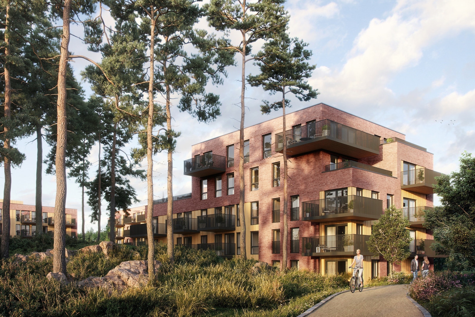 Illustrasjon av hus 2 i trinn 1. Galleribilde