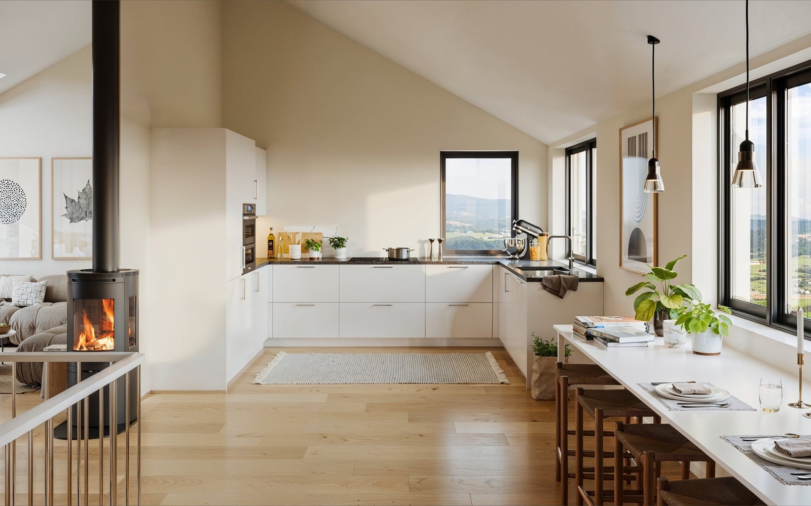 kjøkken kan leveres i alle farger Galleribilde