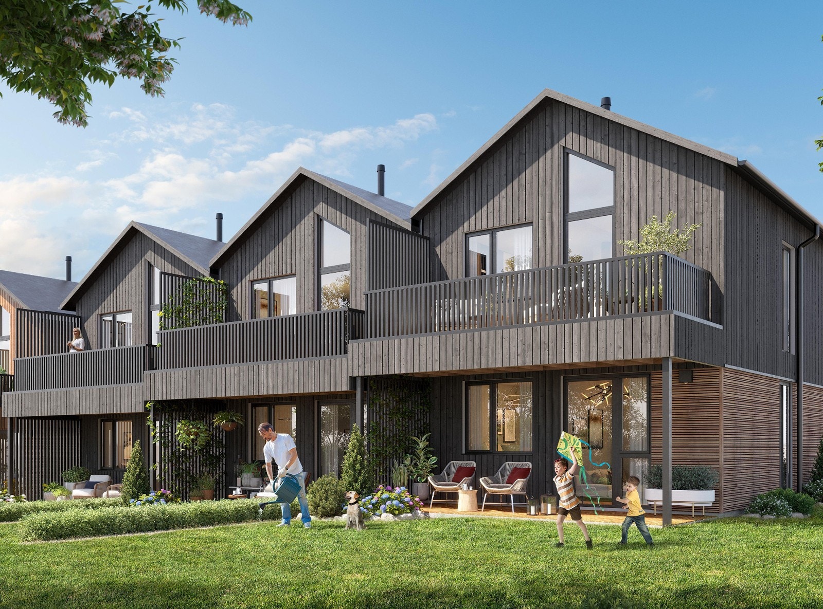 Illustrasjon av fasade mot vest (kan avvike) Galleribilde