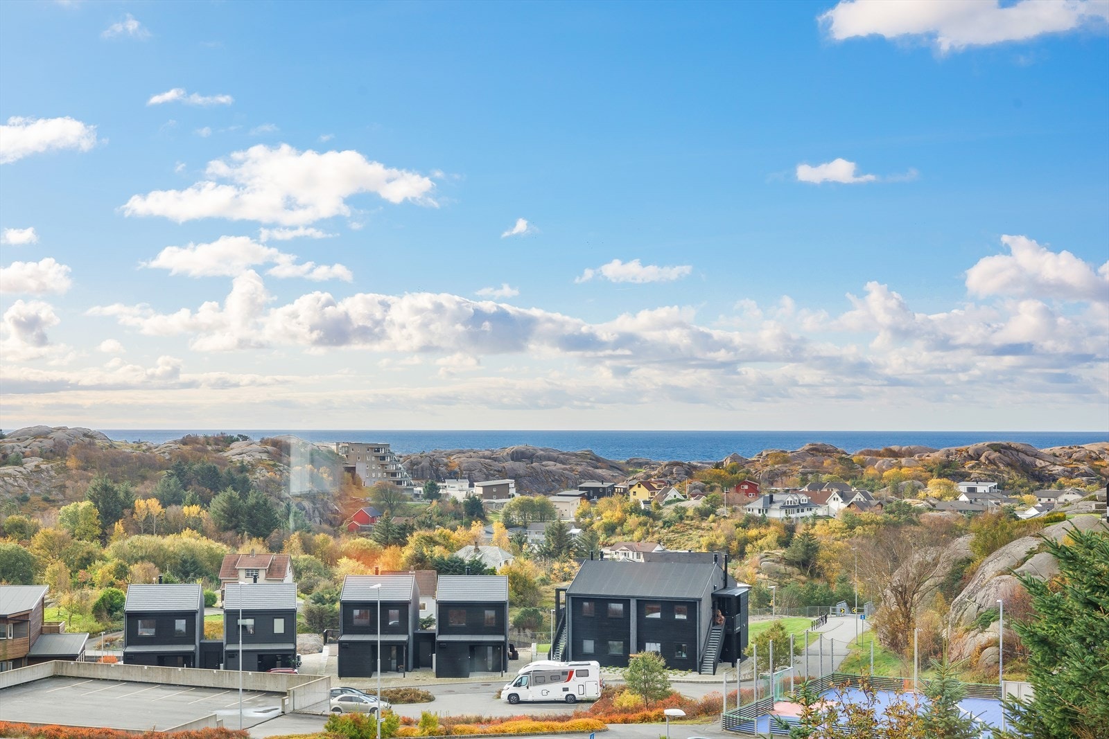 Utsikt fra loftstue Galleribilde