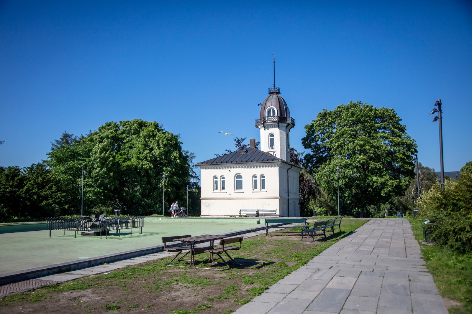 St.hanshaugparken sommerstid Galleribilde
