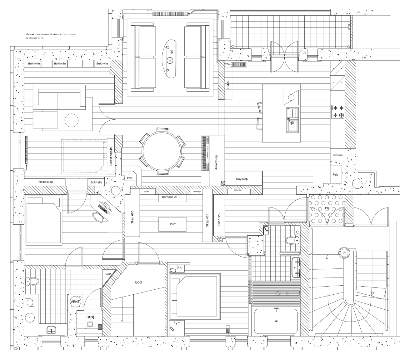 Planløsning Galleribilde