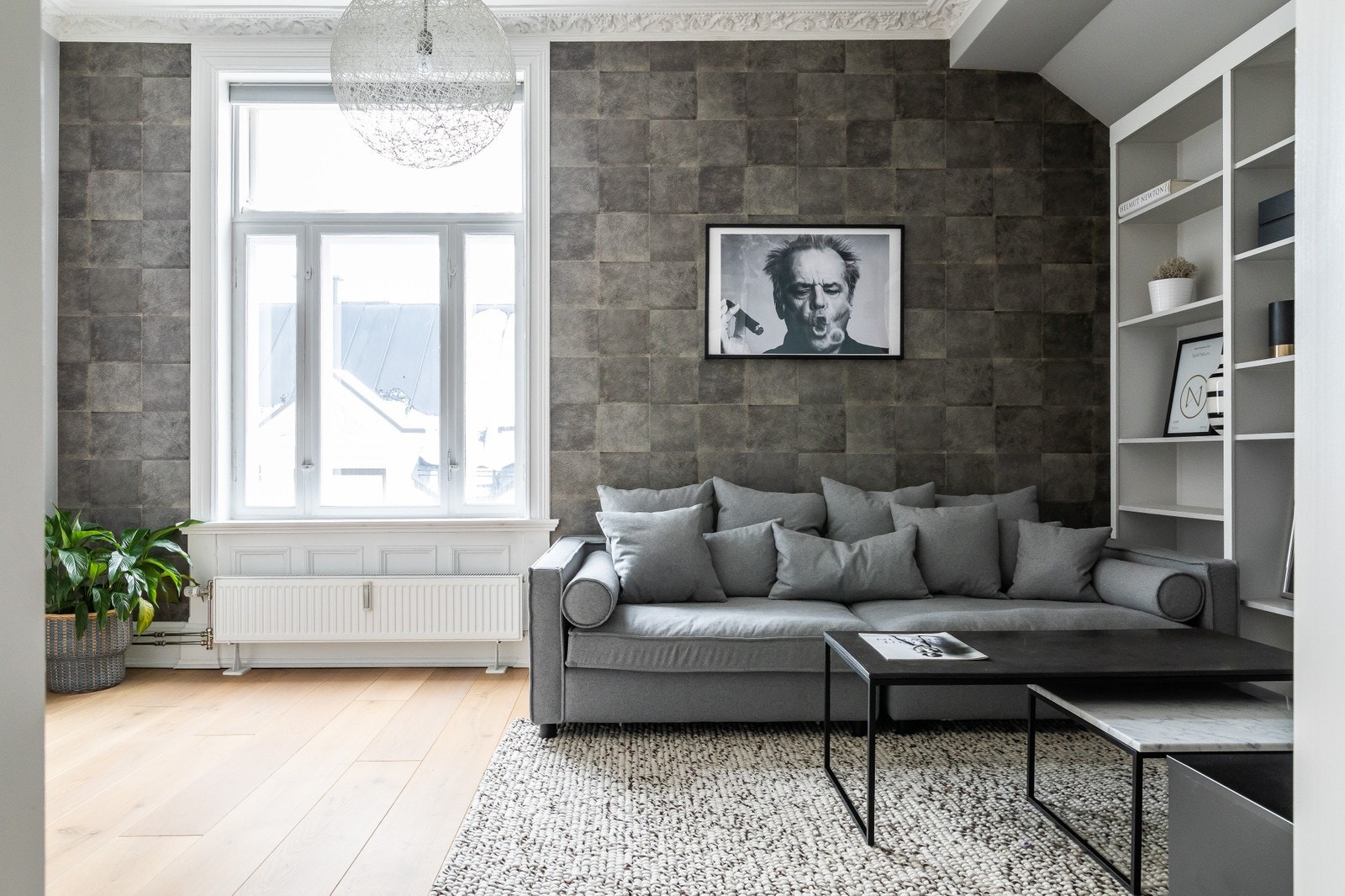 Tv-stue som også kan benyttes som et 3. soverom ved behov Galleribilde