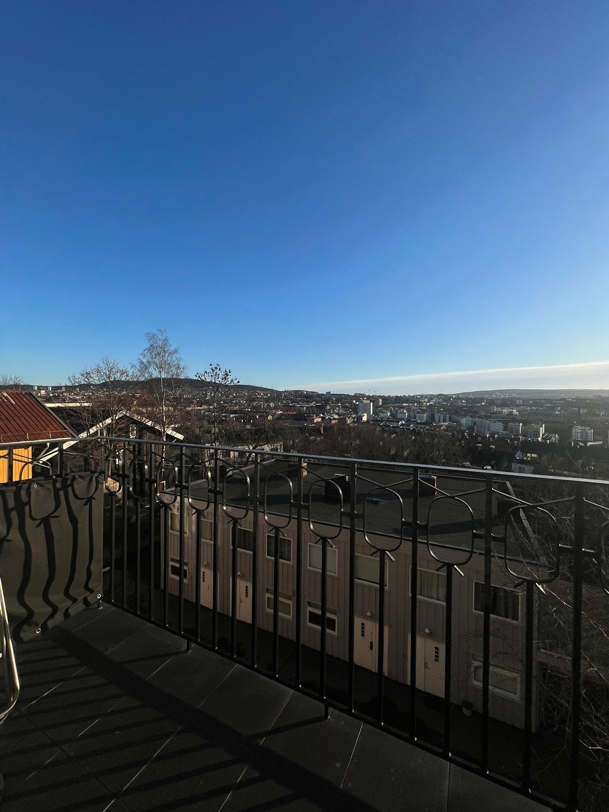 Balkongen fra hovedsoverom Galleribilde