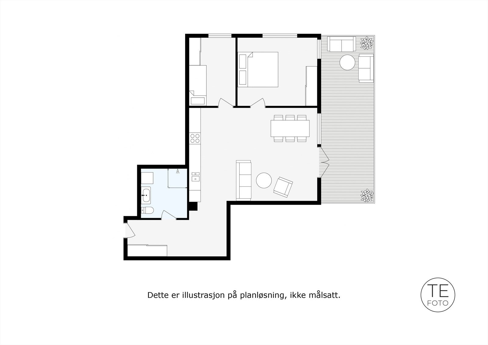 Planløsning L3 Galleribilde