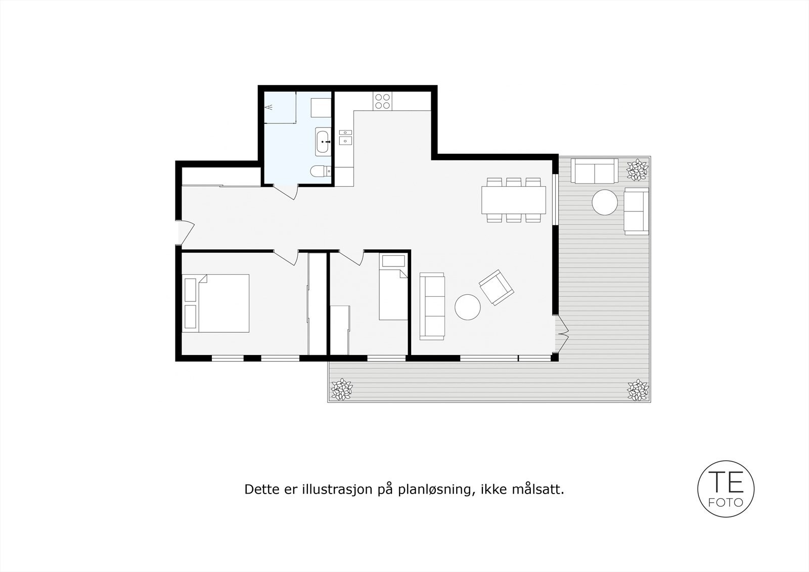Floorplan letterhead - Nordnesveien 13 - 5 Galleribilde