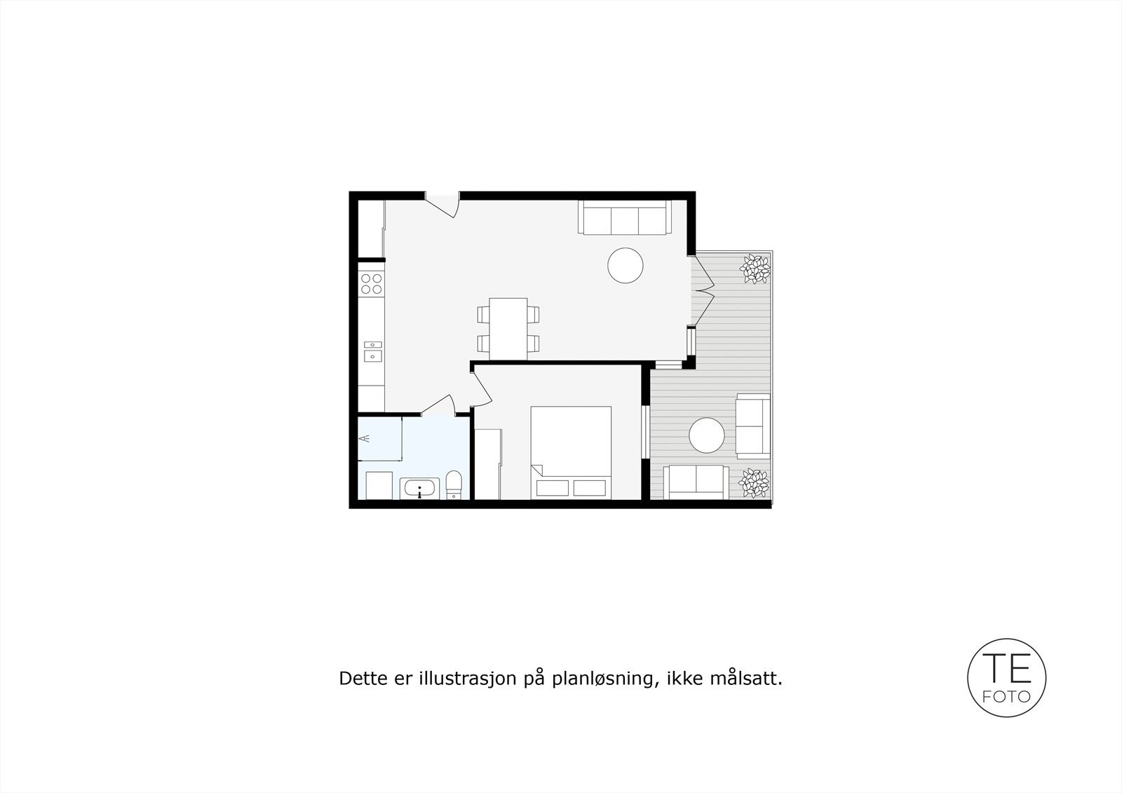 Planløsning L6 Galleribilde