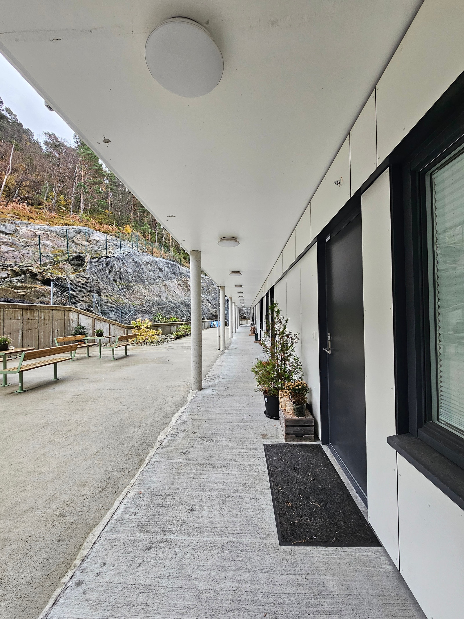 Inngangsparti Galleribilde