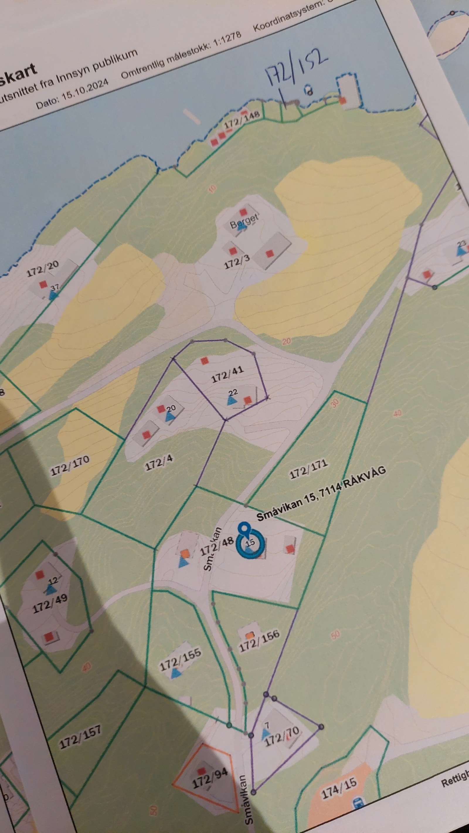 KART TOMTER Galleribilde