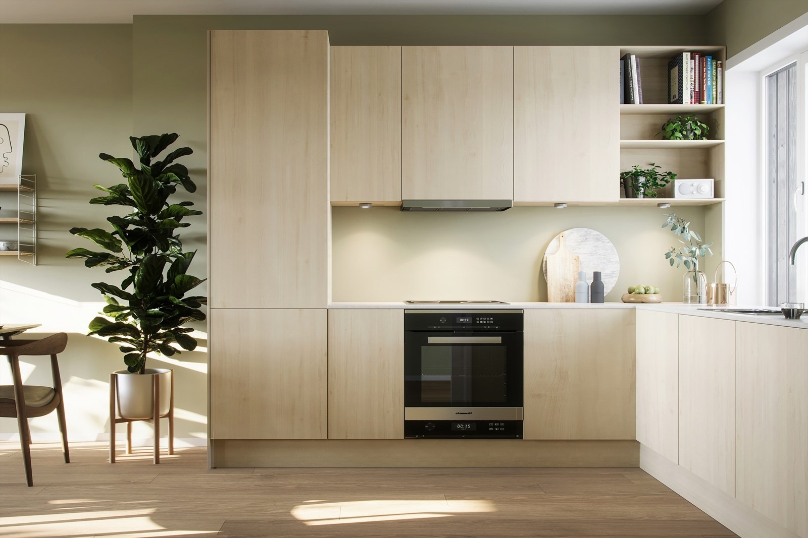 Som kjøper har du valgfrihet mellom tre ulike interiørkonsepter uten tillegg i pris. Kfr. megler for mer informasjon. (Illustrasjon - avvik vil forekomme) Galleribilde