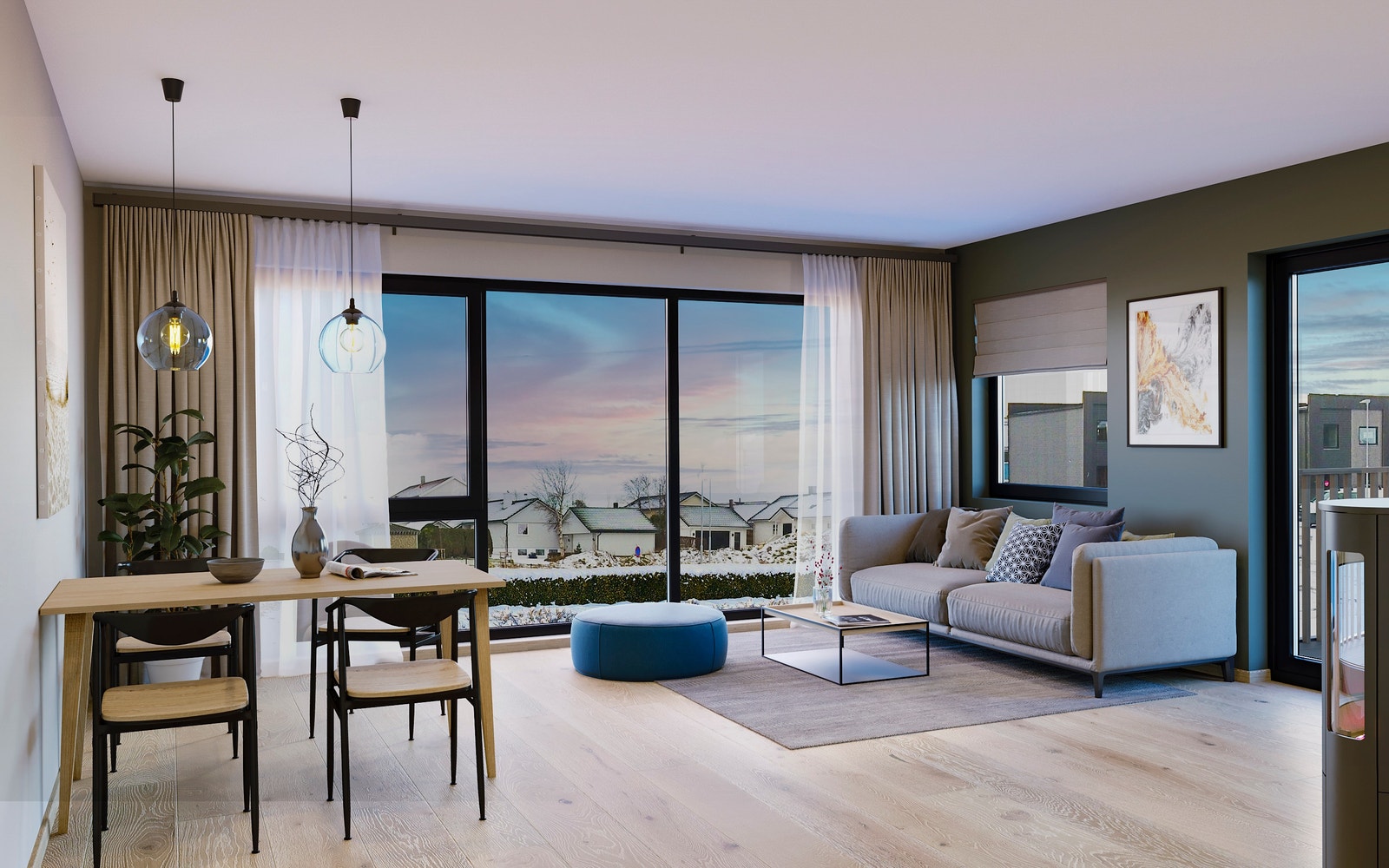 Boligen bygges nå, flytt inn våren 2025 Galleribilde