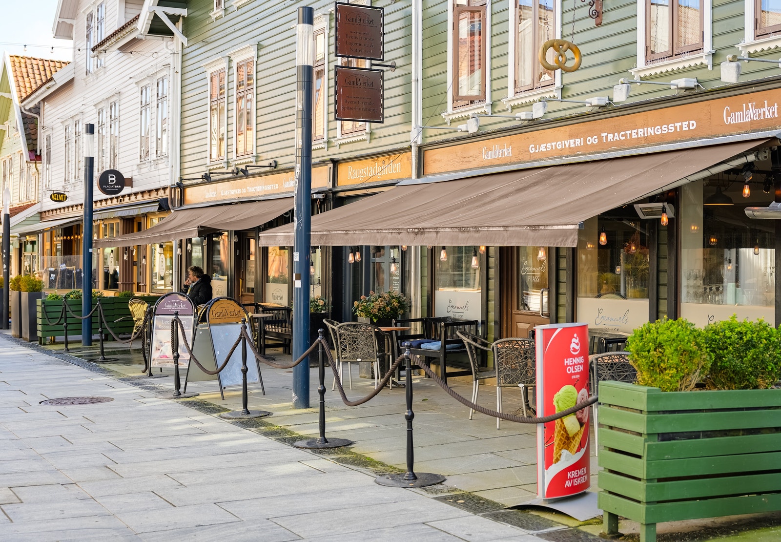 Sandnes sentrum en liten sykkeltur unna Galleribilde