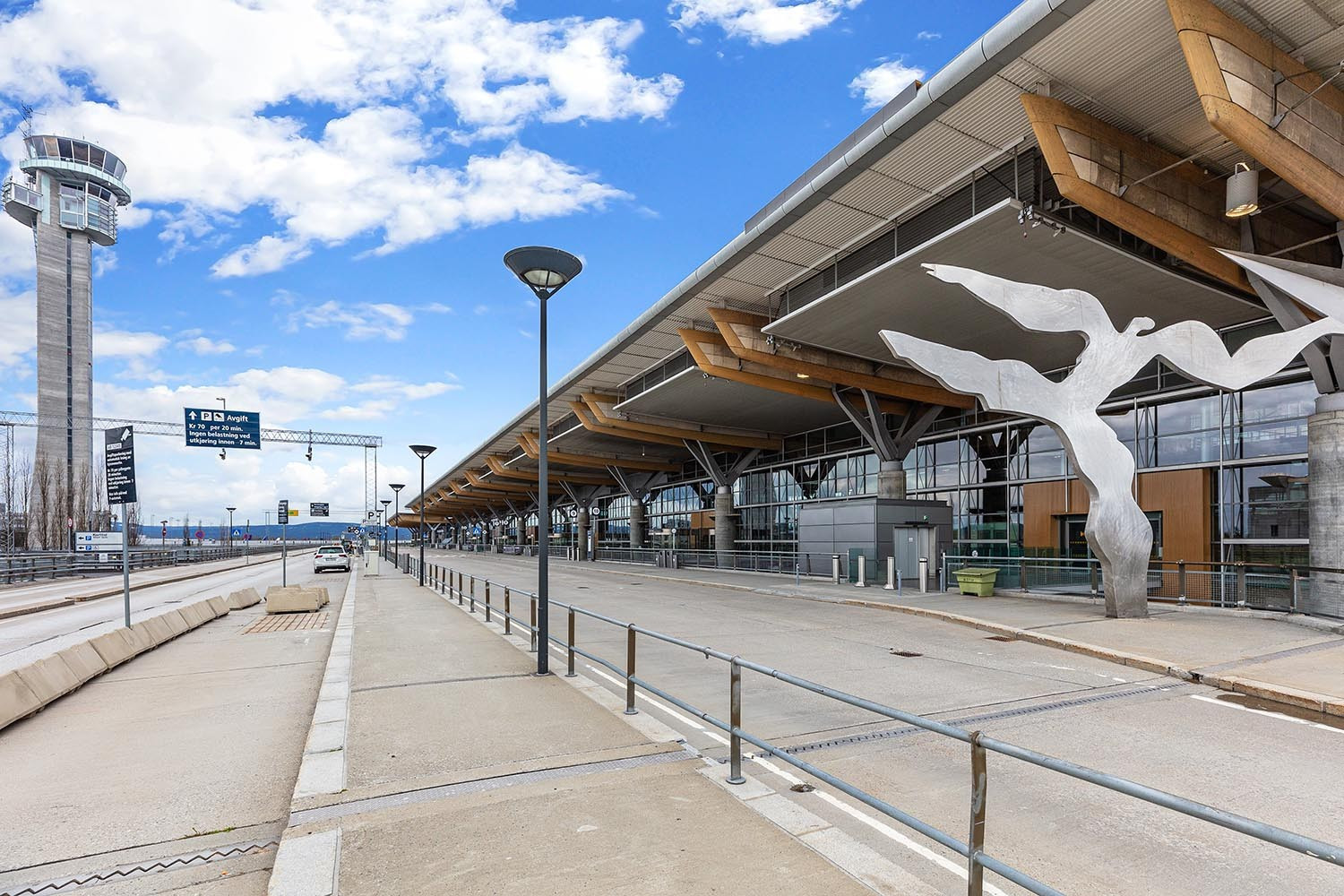 Kort vei til Gardermoen flyplass