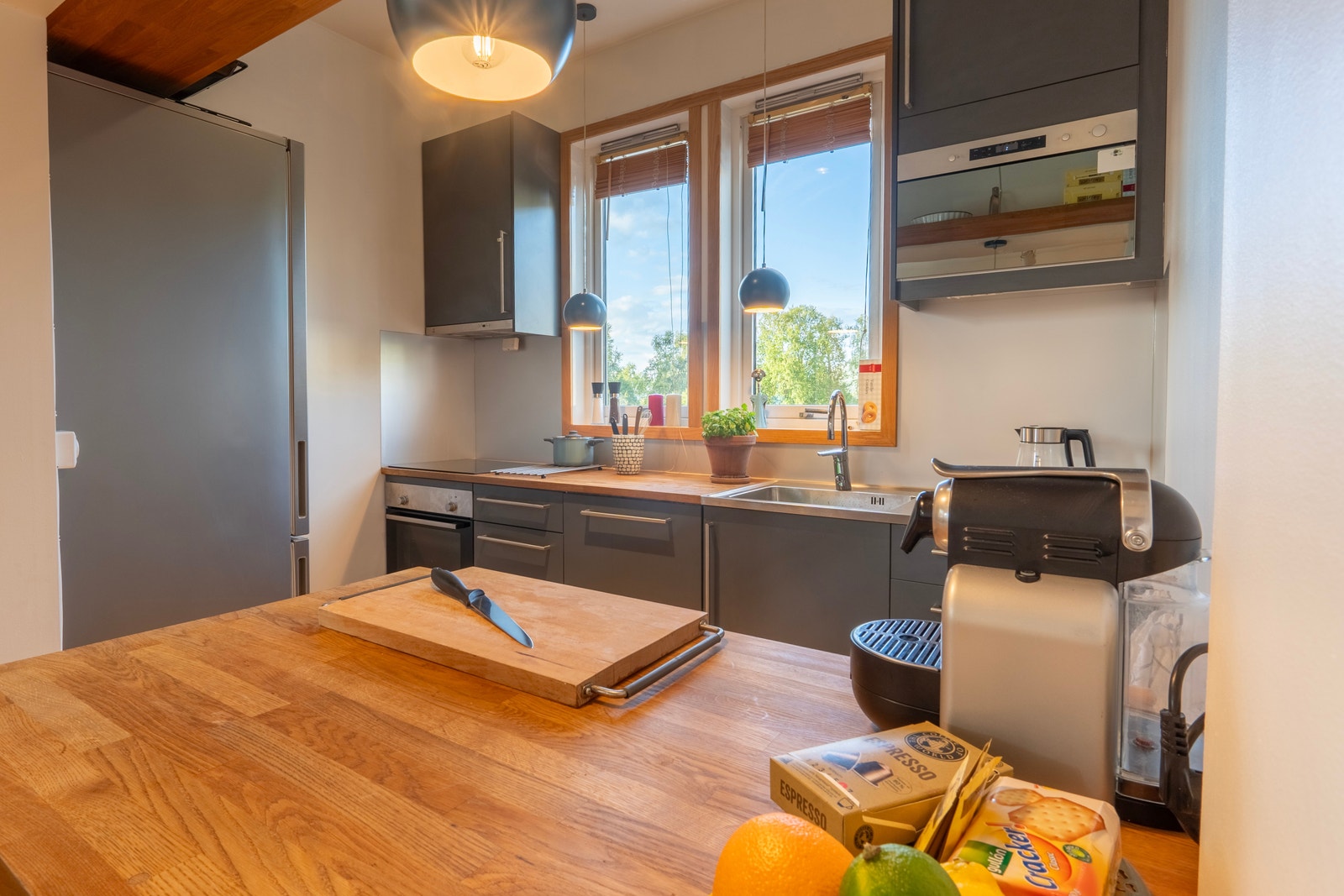 Her kan man kose seg og lage mat Galleribilde