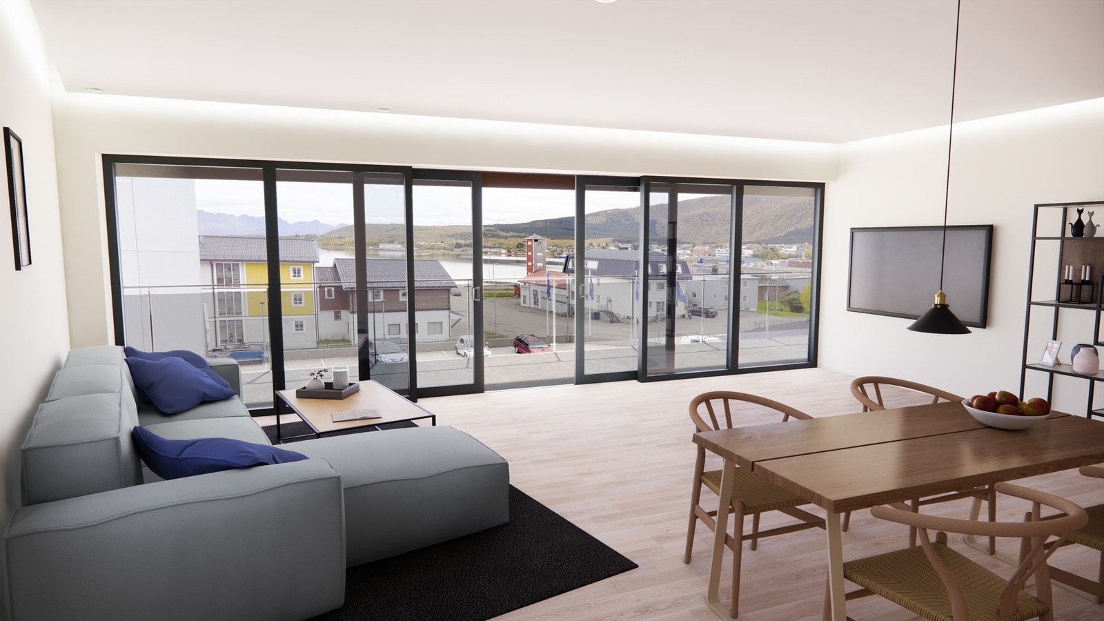 Leilighetstype C - Illustrasjonsbilde leilighetene 204, 304 og 404 Galleribilde