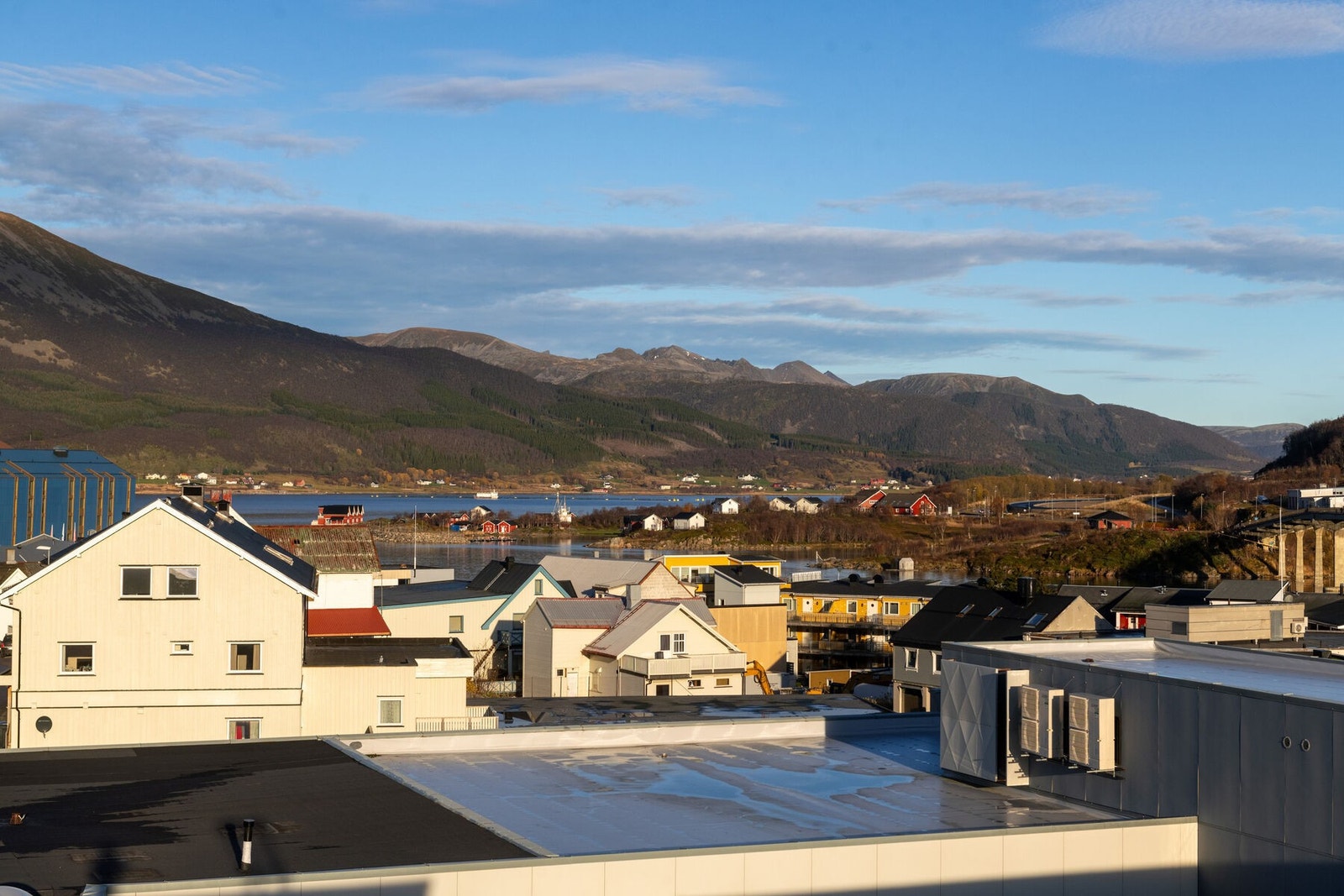 Bilde tatt fra takterrassen Galleribilde
