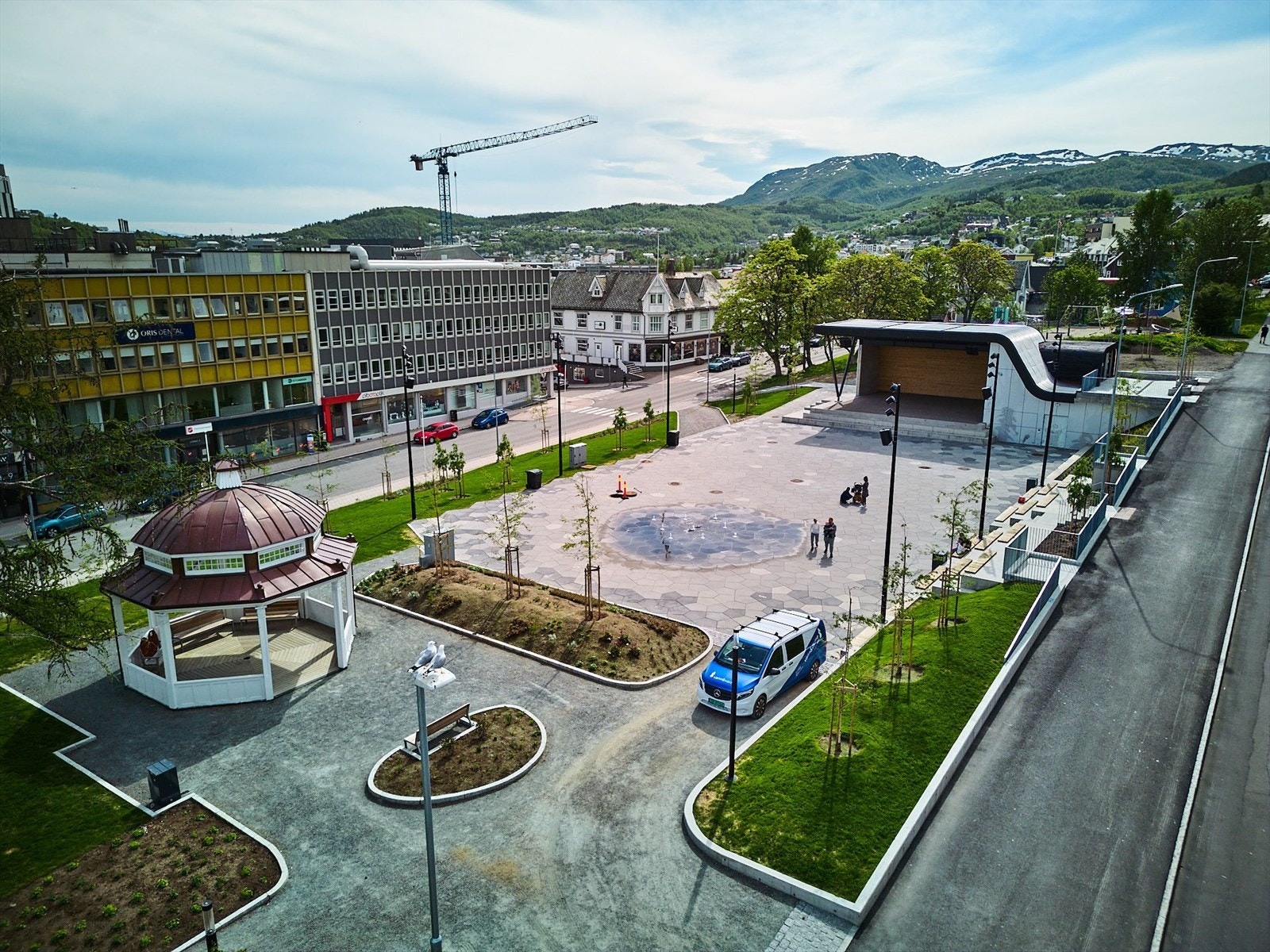 Utsikt Generalhagen Galleribilde