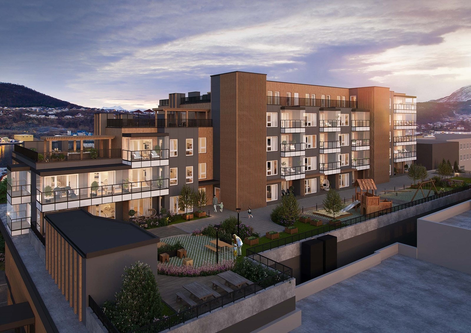 Vi jobber nå med å prosjektere innholdet i takhagen og vi ser frem til å presentere det. Galleribilde