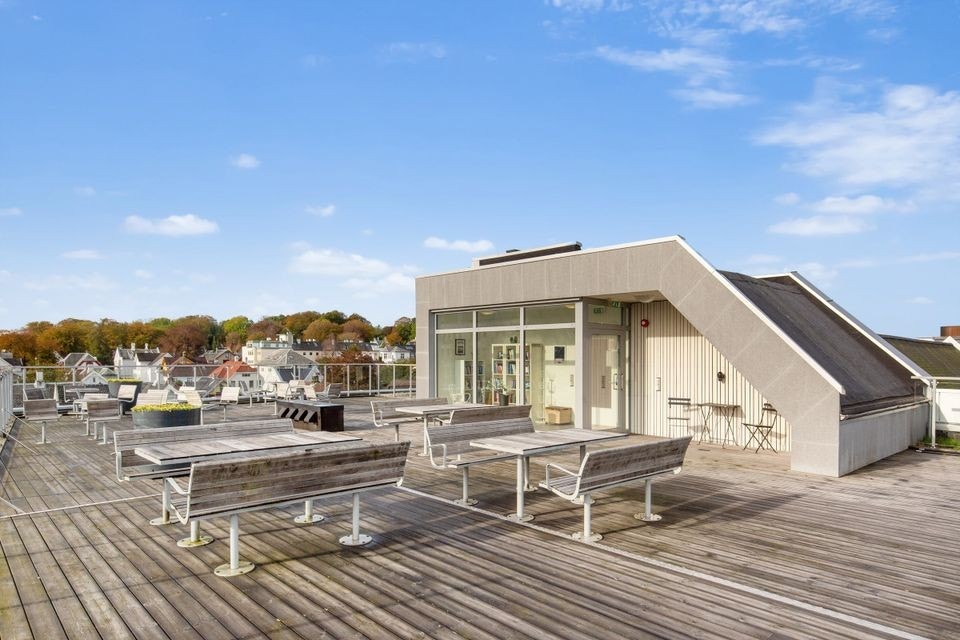 Felles takterrasse Galleribilde