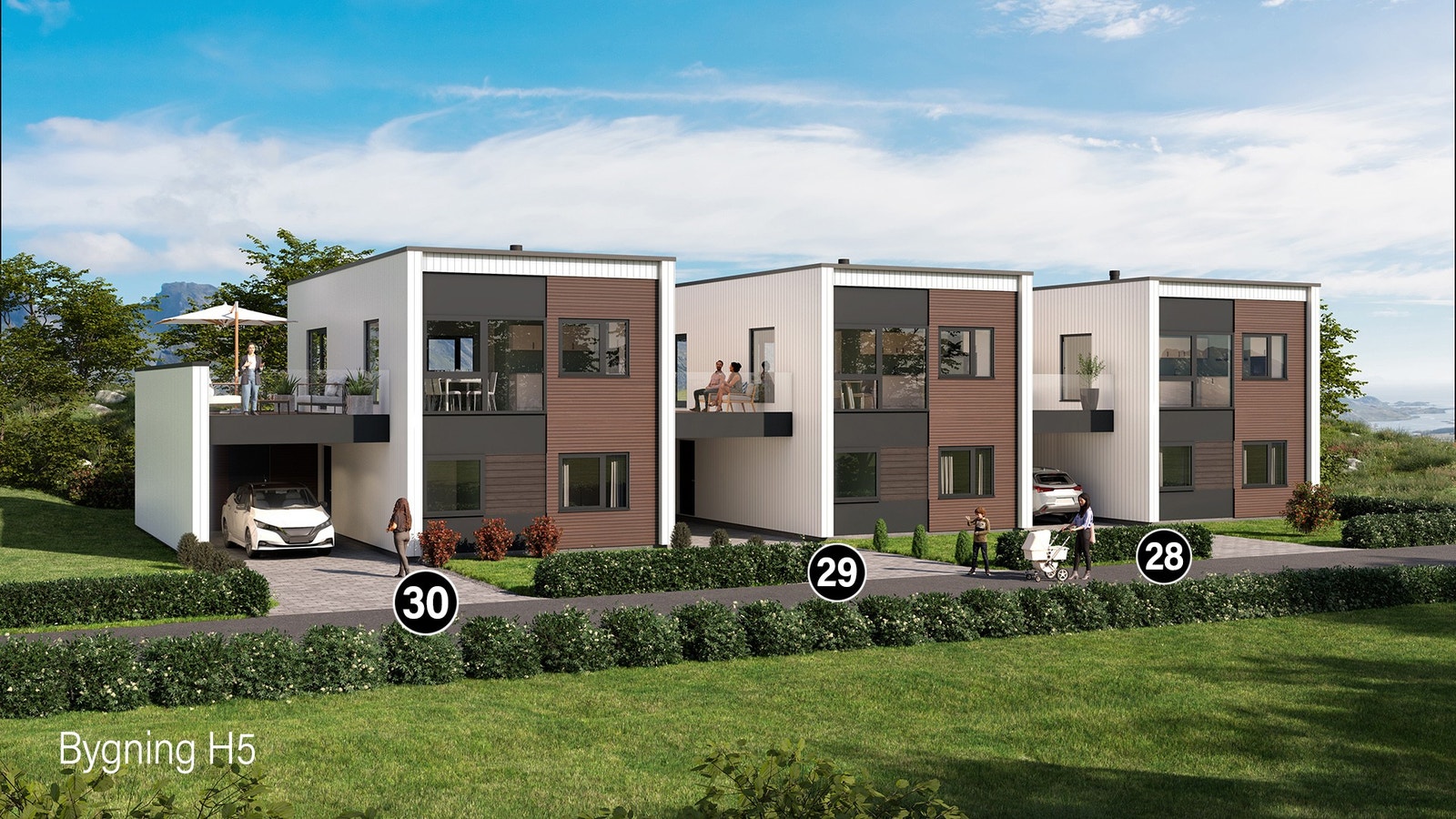 Seksjonsnummer hus 5 Galleribilde