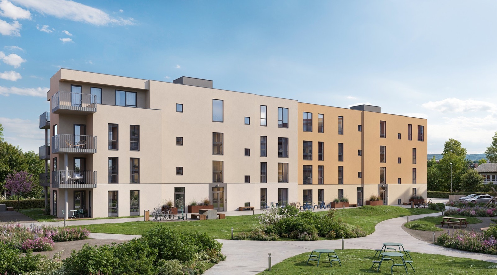 Hangaren Byggetrinn 3 - Blokk H - 22 nye leiligheter fra 25 til 112 kvm - 5 allerede solgt. Galleribilde