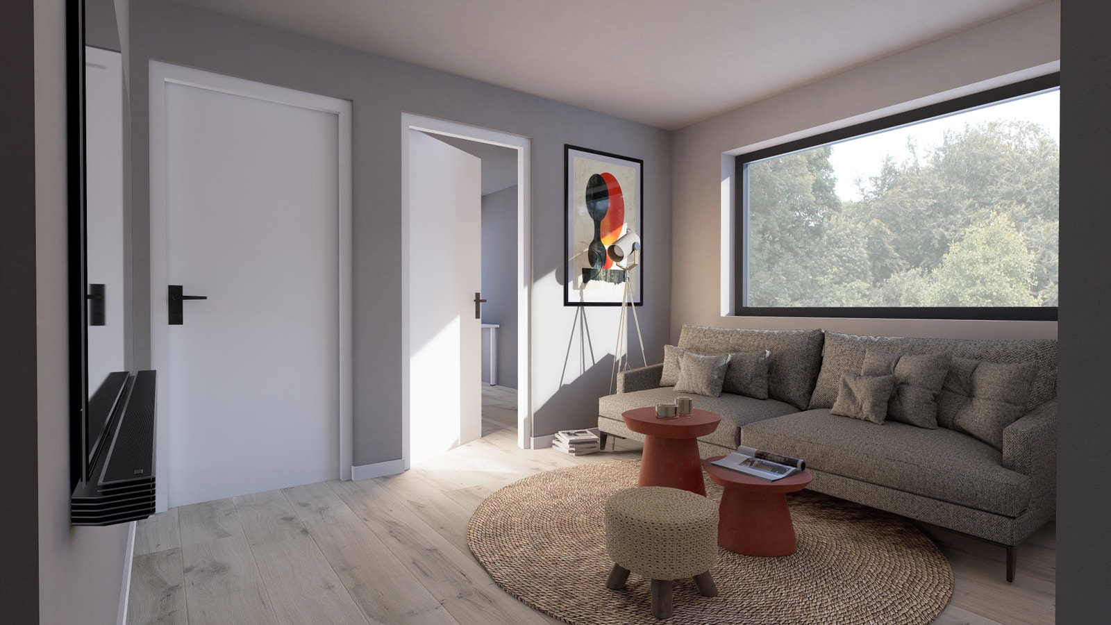 Illustrasjonsbilde av mediekrok 2.etasje. Kan avvike fra standard leveranse. Galleribilde