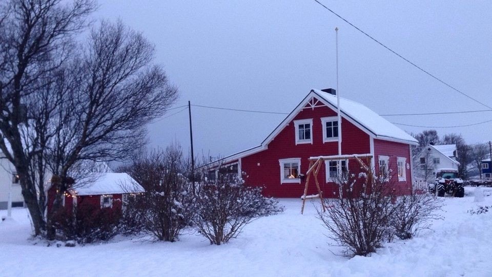 Fasade fra hage Galleribilde