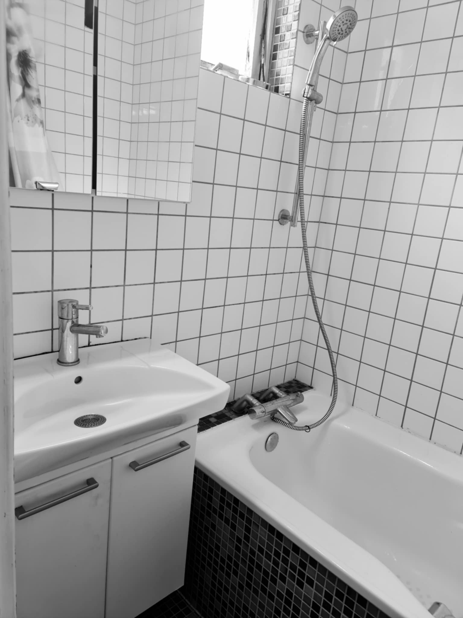 Badet/dusj Galleribilde