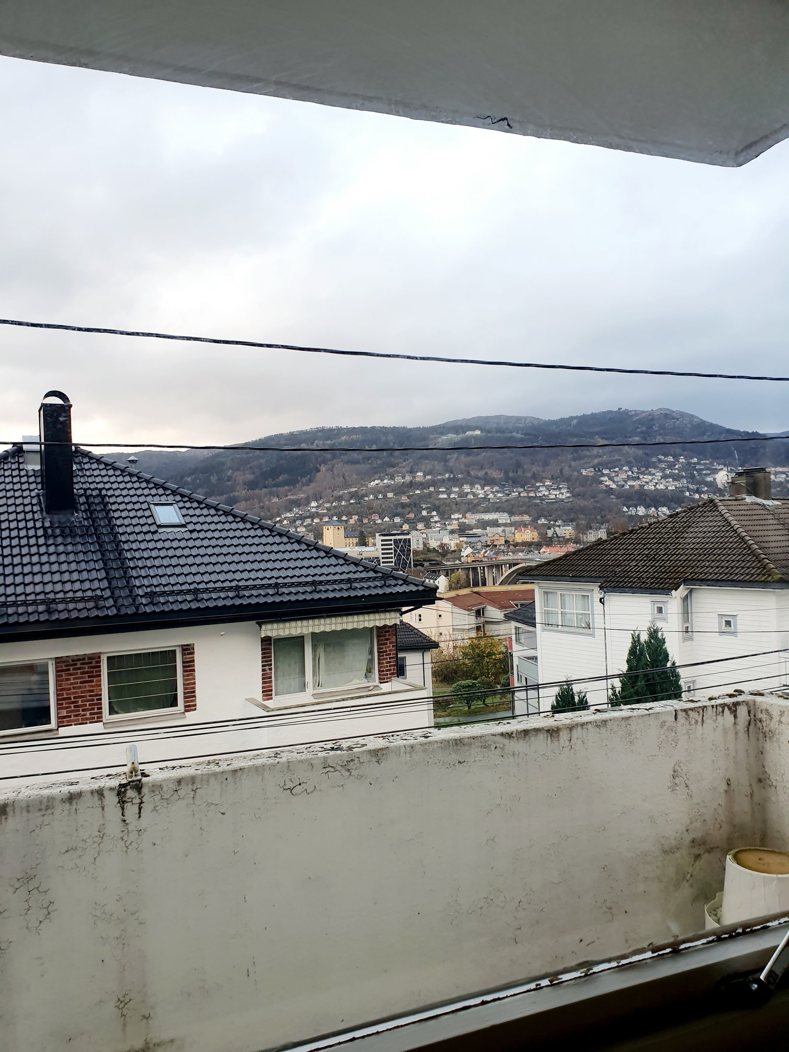 Utsikten mot sentrum Galleribilde