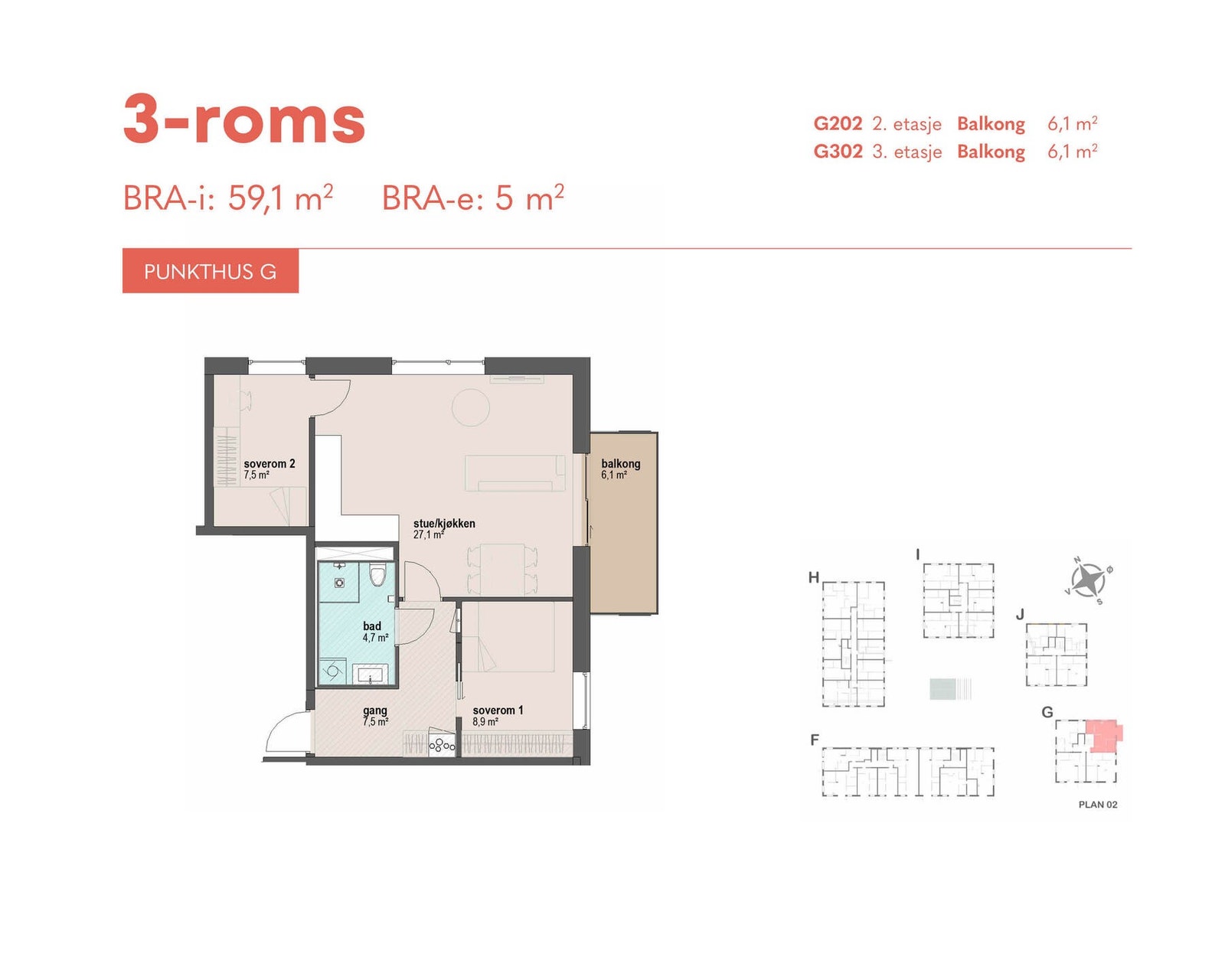 Planskisse Galleribilde