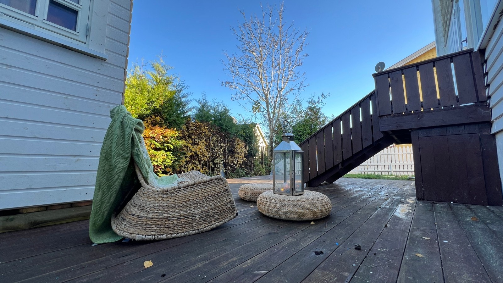 Terrassehygge. Galleribilde