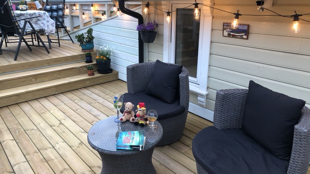 Stor Solterrasse Galleribilde